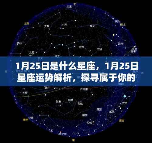 1月25日星座运势揭秘，探寻属于你的星辰轨迹